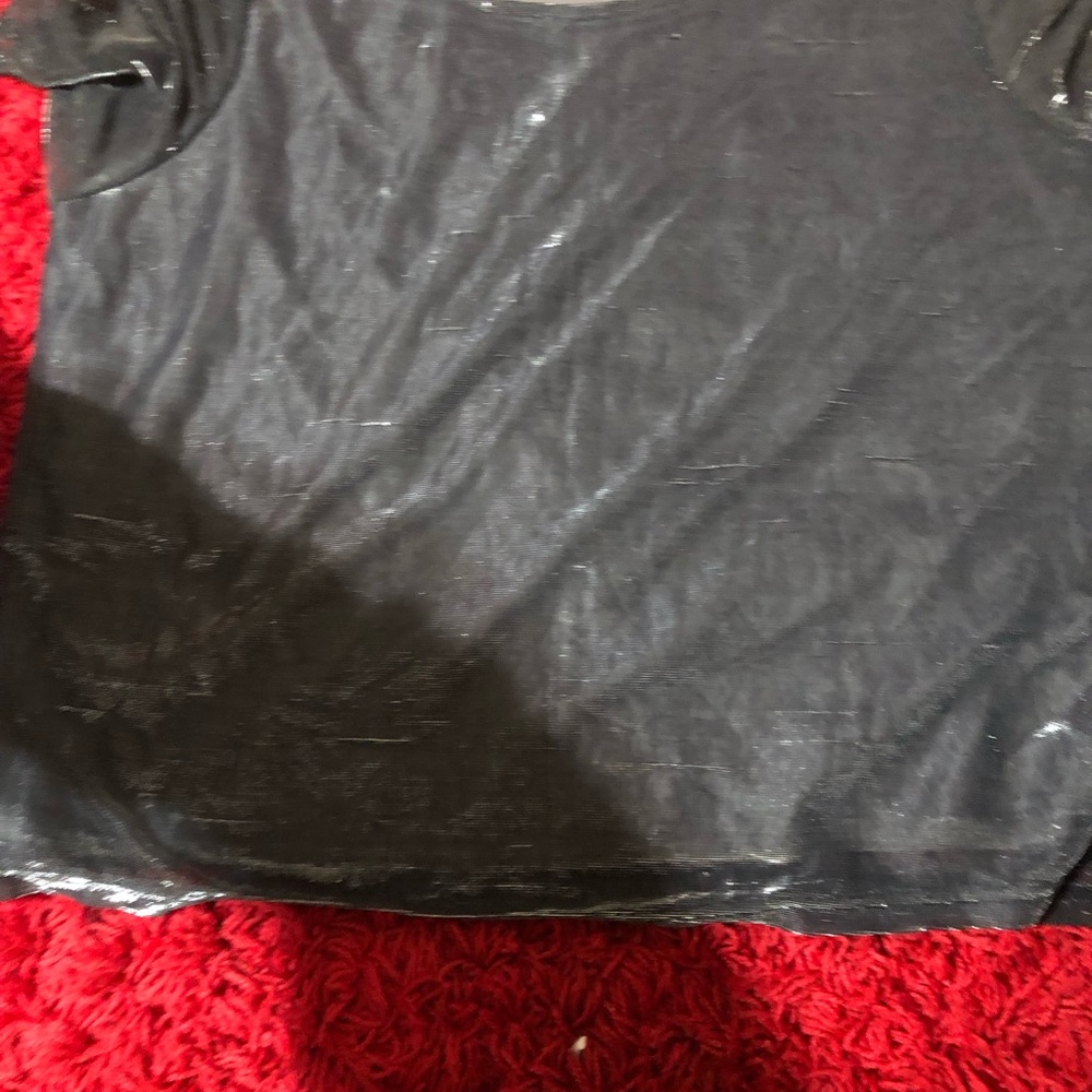 Notations Kids Shiny Black Tee